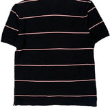 Tommy Hilfiger Striped Polo Shirt - XL Black Cotton