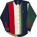 Chaps Ralph Lauren Striped Shirt - Medium Multicoloured Cotton