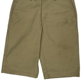 Dickies Chino Shorts - 34W 11L Khaki Cotton Blend