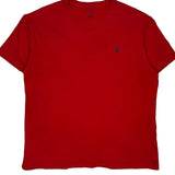 Polo By Ralph Lauren T-Shirt - Medium Red Cotton