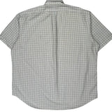 Blake Ralph Lauren Checked Short Sleeve Shirt - XL Blue Cotton