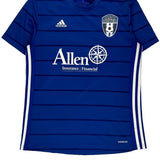 Dsa United Adidas Football Shirt - Medium Blue Polyester