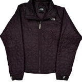 The North Face Jacket - Medium Burgundy Polyester
