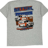 Made In USA Single Stitch Community Ambulance Fruit Of The Loom Graphic T-Shirt - XL Grey Cotton