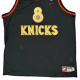 Knicks Nike Nba Jersey - 3XL Black Polyester