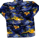 Unbranded Hawaiian Shirt - XL Blue Cotton