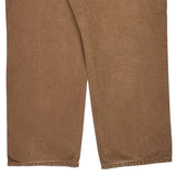 Dickies Carpenter Trousers - 38W 30L Brown Cotton