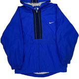 Nike Windbreaker - Large White Nylon