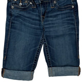 True Religion Denim Shorts - 25″ Waist Blue Denim