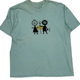 Common Threads Recycling Program Patagonia Graphic T-Shirt - Large Blue Cotton