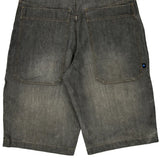 Joe Boxer Denim Shorts - 32W 12L Grey Cotton Blend
