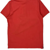Tommy Hilfiger Slim Fit Polo Shirt - Large Red Cotton