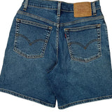 Levis Denim Shorts - 28W UK 10 Blue Denim