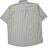 Avirex Short Sleeve Shirt - XL Beige Cotton Blend