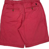 Polo By Ralph Lauren Chino Shorts - 32W 10L Red Cotton