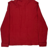 Polo By Ralph Lauren Long Sleeve Polo Shirt - 2XL Red Cotton