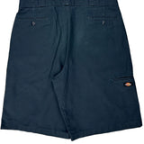 Dickies Chino Shorts - 38W 10L Navy Polyester Blend