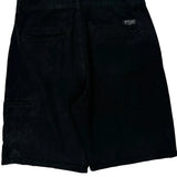 Wrangler Chino Shorts - 32W 10L Black Cotton
