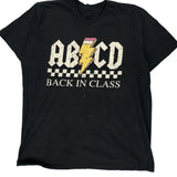 Back In Class Gildan Band T-Shirt - XL Black Cotton