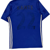 Chelsea Fc Adidas Football Shirt - Small Blue Polyester