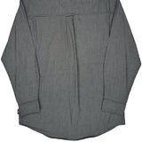 Chaps Ralph Lauren Checked Shirt - Medium Gray Cotton