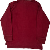 Age 4 Polo By Ralph Lauren Striped Rugby Shirt - 2XS Burgundy Cotton