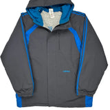Adidas Jacket - Large Blue Nylon
