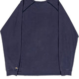 Pyrosafe Carhartt Long Sleeve T-Shirt - Large Blue Cotton Blend