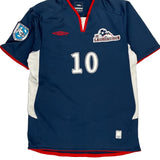 Fc Laurentides Umbro Football Football Shirt - Medium Red Polyester