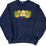 Tigger Disney Sweatshirt - Large Navy Cotton