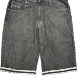 Red Ape Denim Shorts - 40W 12L Grey Cotton