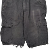 Carhartt Cargo Shorts - 32W 11L Grey Cotton Blend