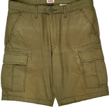Levis Cargo Shorts - 35W 10L Khaki Cotton