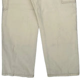 Unbranded Double Knee Carpenter Trousers - 27W UK 8 Cream Cotton