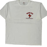 Virginia Tech Wear It Apparel Single Stitch T-Shirt - 2XL White Cotton