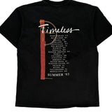 Michael Bolton 1993 Tour Hanes Band T-Shirt - Large Black Cotton