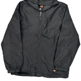 Age 10-12 Dickies Waterproof Jacket - Medium Black Polyester
