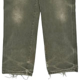 Dickies Carpenter Trousers - 36W 27L Green Cotton