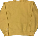 Champion Sweatshirt - XL Yellow Cotton