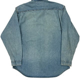 Levis Denim Shirt - Large Light Wash Cotton