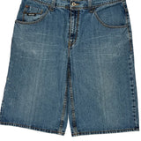 Sean John Denim Shorts - 38W 12L Blue Cotton