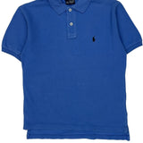 Age 8-10 Polo By Ralph Lauren Polo Shirt - Small Blue Cotton