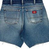 Dickies Denim Shorts - 32W 9L Blue Denim