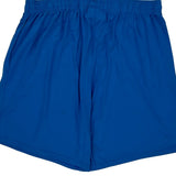 Reebok Sport Shorts - 2XL Blue Polyester