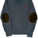 Age 8 Polo By Ralph Lauren Sweater - Small Gray Cotton