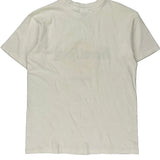 Hard Rock Cafe Single Stitch T-Shirt - Large White Cotton