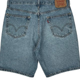 Levis Denim Shorts - 33W 9L Light Wash Cotton