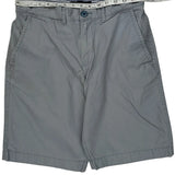 Tommy Hilfiger Chino Shorts - 30W 9L Gray Cotton
