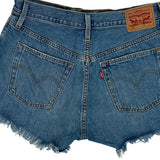 Levis Denim Shorts - 30W UK 10 Blue Cotton
