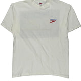 Power Volley Speedo Single Stitch T-Shirt - Large White Cotton